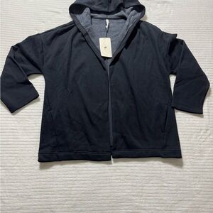 Fabletics Size:XL Blue Vanessa Hooded Cardigan